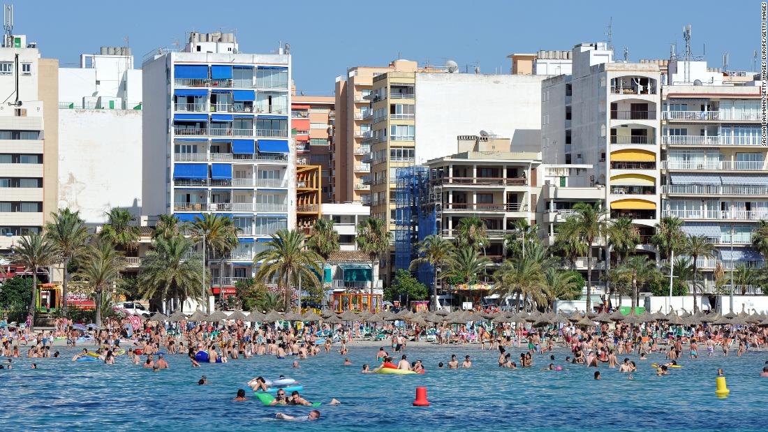 Mallorca in Spain is watching German travelers in late June to restart tourism