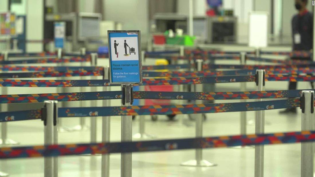 Airports in India are starting to reopen
