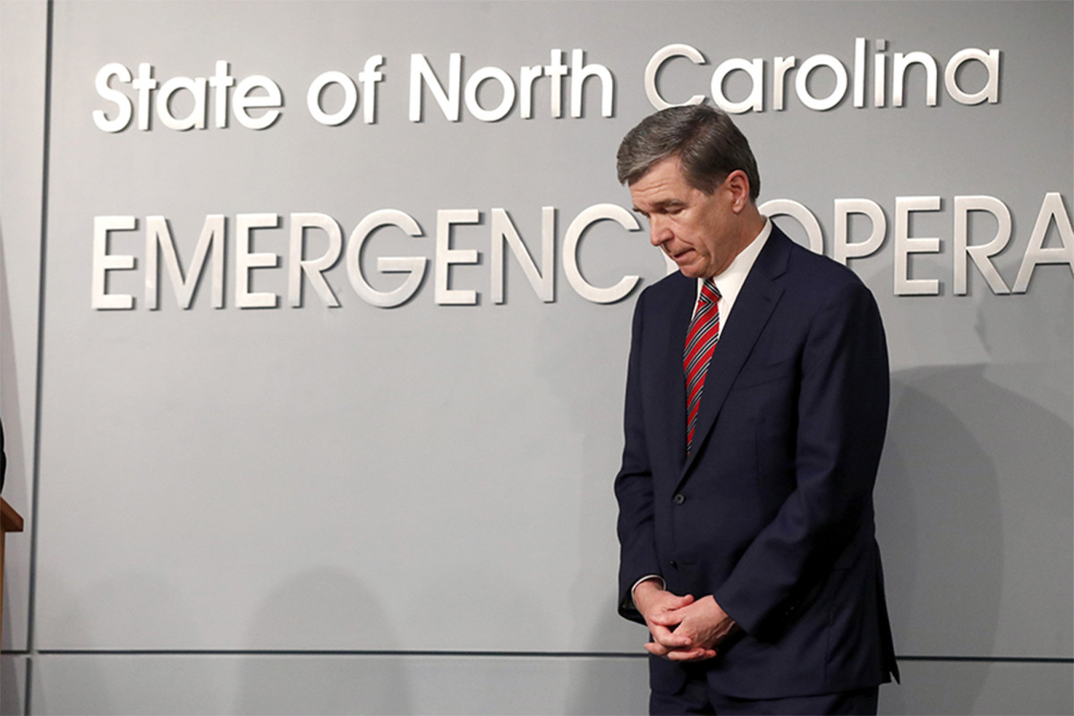 The North Carolina coronavirus surged ahead of the GOP convention