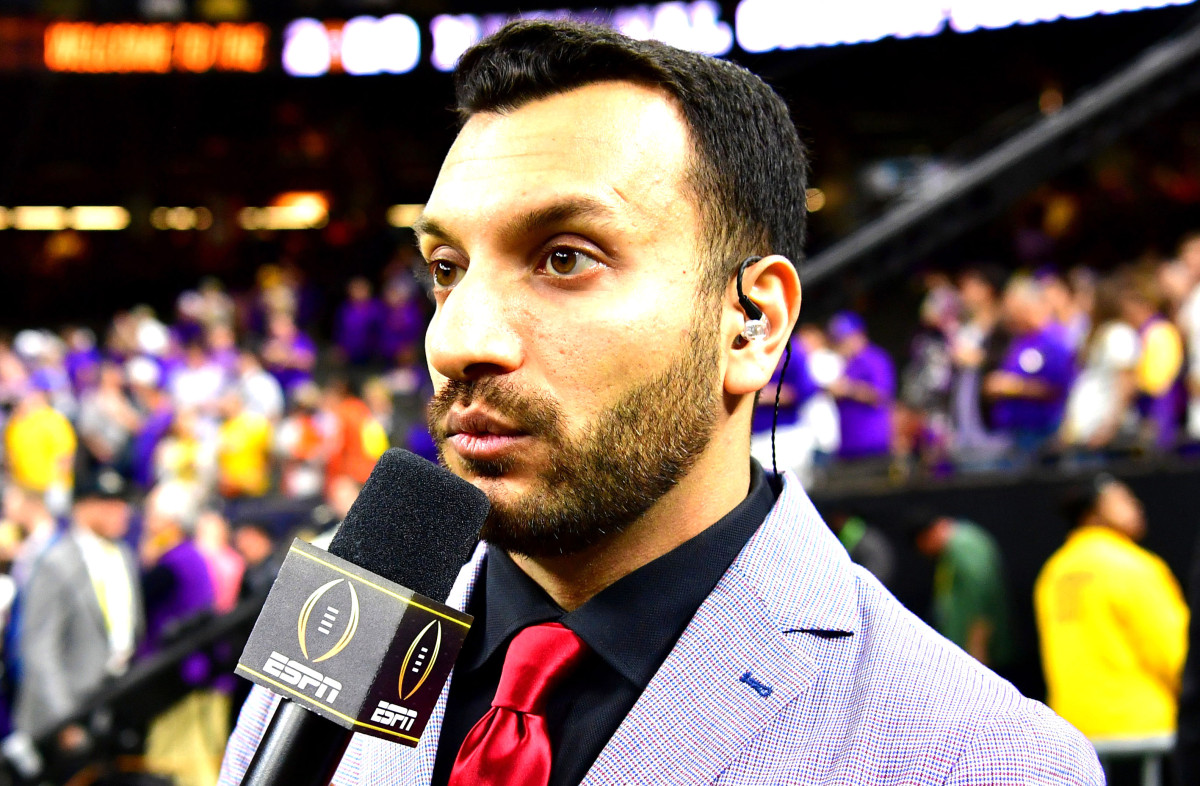 Adam Amin expressed his sincere farewell to former ESPN colleague