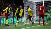 Watford surprised Liverpool to make the Reds' first defeat of the Premier League season.