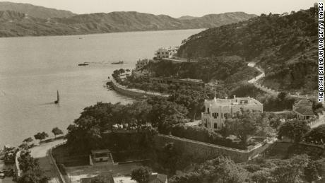 Macau coastline in 1941.