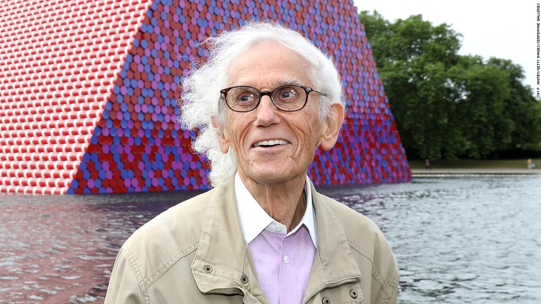 The artist Christo died at the age of 84