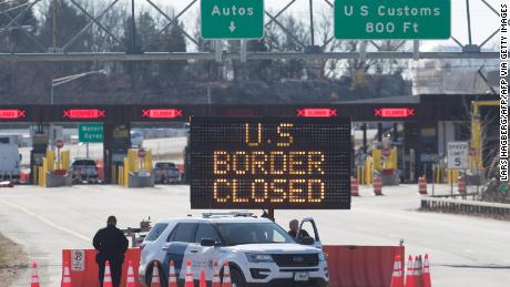 The US-Canada border will remain closed for non-essential travel for at least another month
