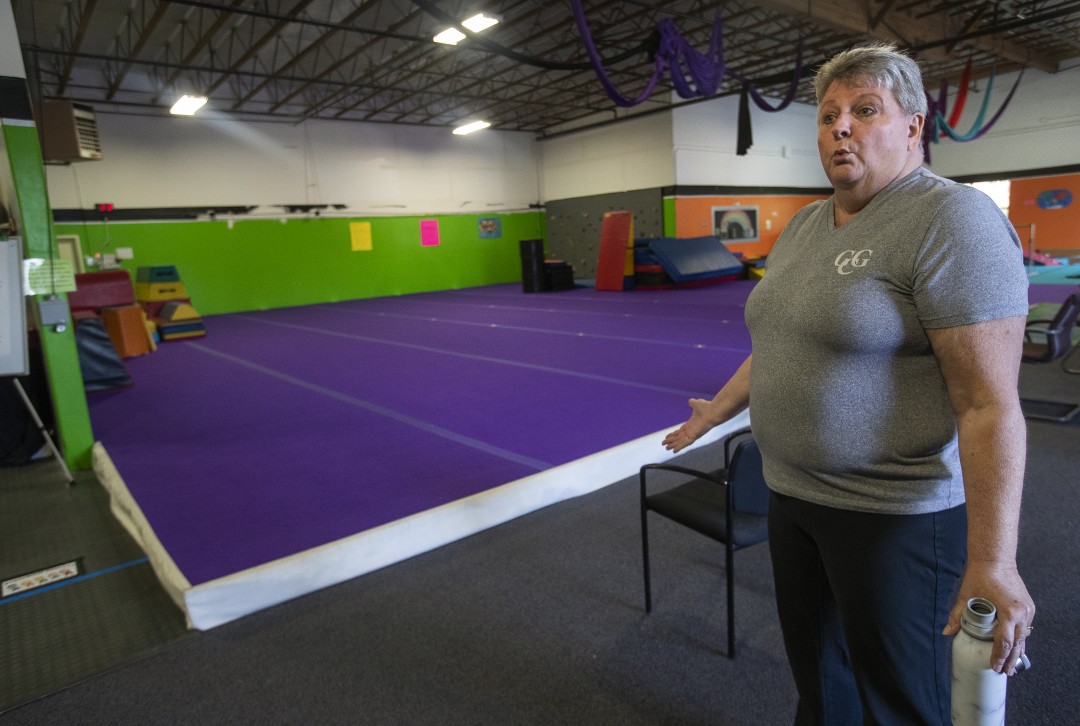 Pamela Magill, owner of Gold Country Gymnastics in Nevada City