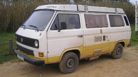 Police said the suspect had access to this campervan and was used in and around the Praia da Luz area.