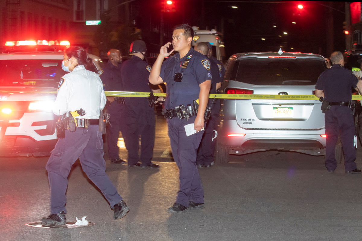 7 people were shot in three separate Brooklyn shootings on Monday night