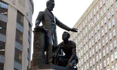 Boston considers removing the statue of Lincoln with freed slaves