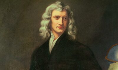 Sir Isaac Newton suspended his college studies in Cambridge as the plague ravaged England.