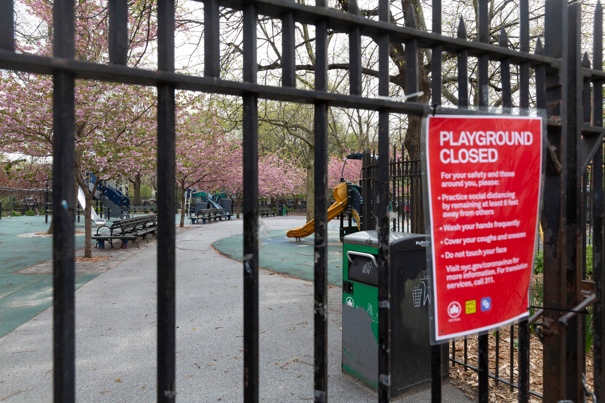 The NYC playground will reopen June 22 when the city enters Phase 2