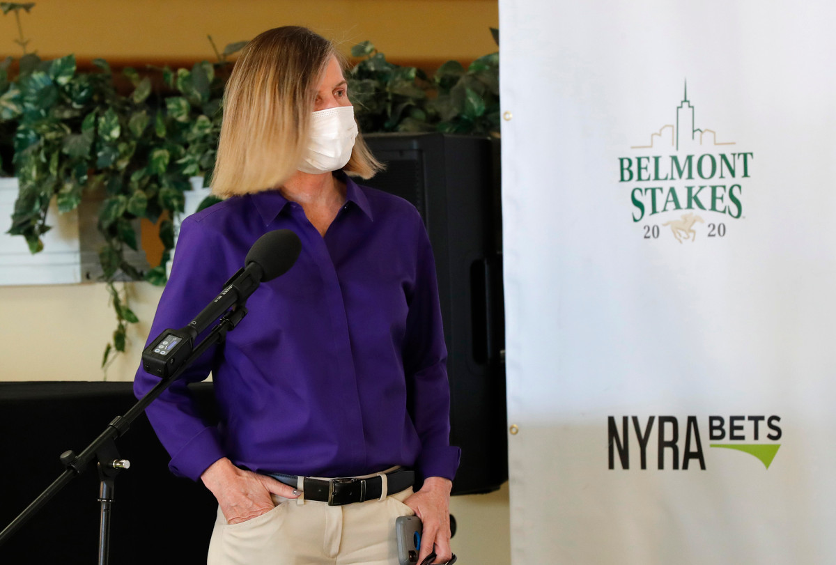Coach Linda Rice searches for Triple Crown history at Belmont Stakes