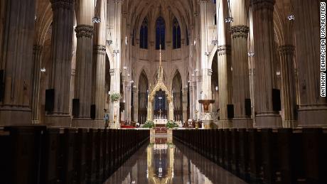 St. Cathedral Patrick in New York will celebrate his first public Mass since March