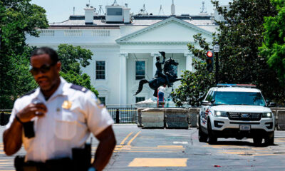 Four men face federal charges for attempting to bring down the statue of Andrew Jackson