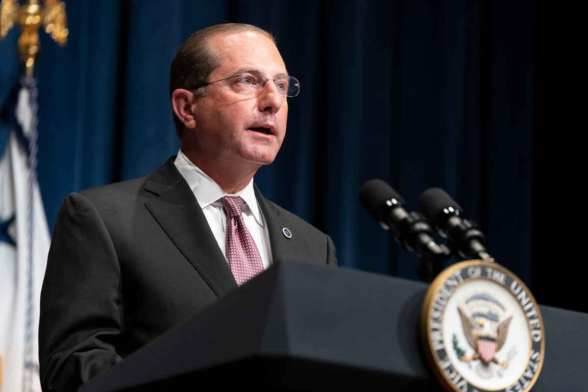 HHS Sec. Azar said 'the window was closed' to curb the surge in coronavirus