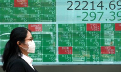 Asian markets fell sharply because cases of the US corona virus sparked fears about the global recovery