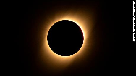 Amazing photos of solar eclipses in South America