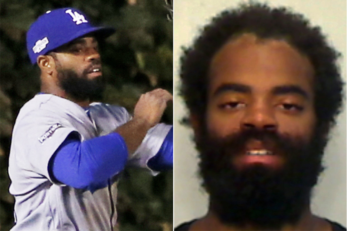 Andrew Toles Dodgers was arrested after sleeping behind the Florida airport