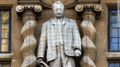 Who is Cecil Rhodes and why do British protesters protest her statue?