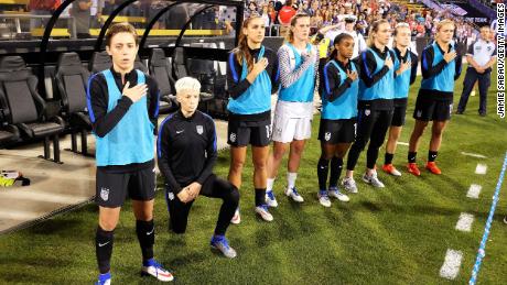 US Soccer has revoked a policy that requires players to defend the National Anthem 