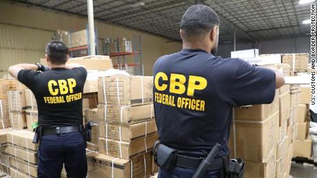 CBP officers withhold delivery of products / accessories suspected of being made with human hair.