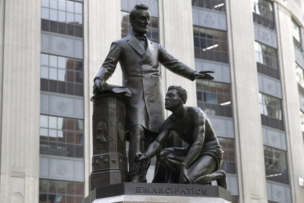 The Boston Art Commission voted to remove the statue of Lincoln with freed slaves