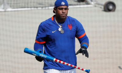 Mets 'Yoenis Cespedes' 'good day' on the field, on the plate had one negligence
