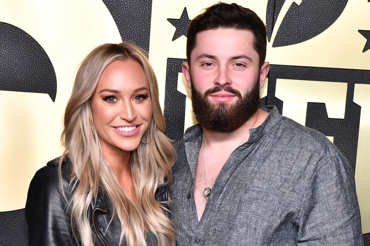 Why does Baker Mayfield, his wife celebrate on contract day Patrick Mahomes