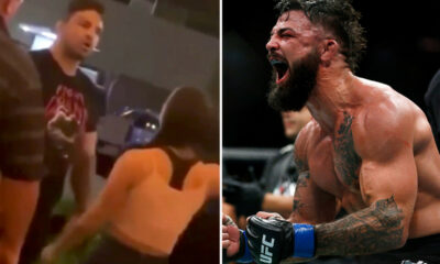 Mike Perry's bar fight video shows UFC fighters punching parents
