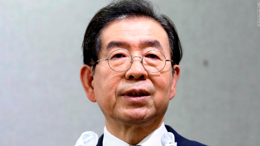 Seoul Mayor Park Won-soon was found dead, hours after he was reported missing