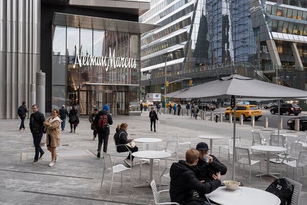 Neiman Marcus in Hudson Yards’s in Manhattan in 2019.