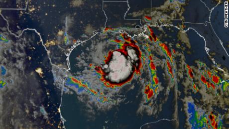 Tropical Storm Hanna forms in the Gulf of Mexico