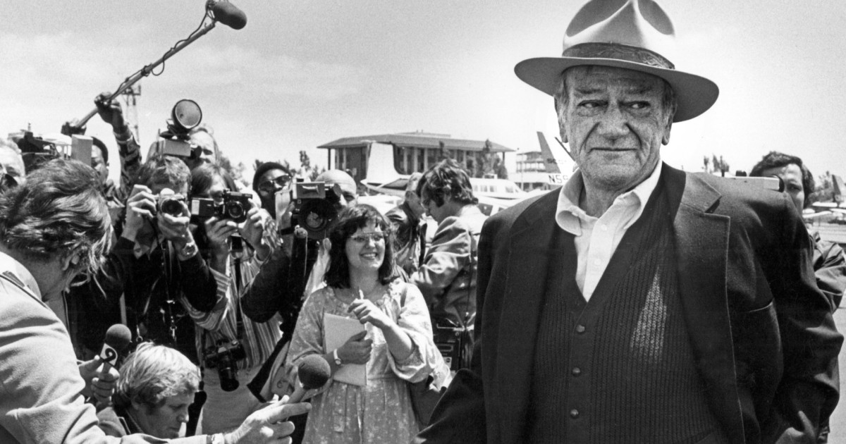 Hiltzik: John Wayne is not a hero. Get the name from the airport