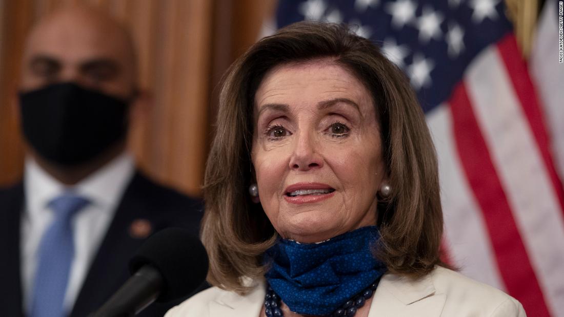 Nancy Pelosi calls Trump public mask wearing 'an admission' that it can stop spread of coronavirus
