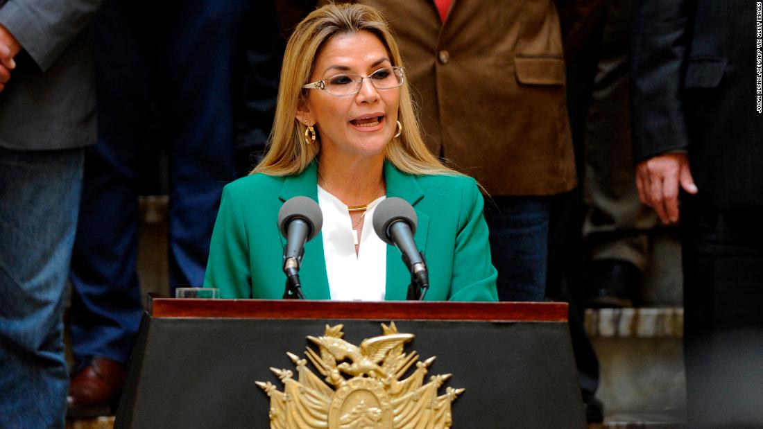 Provisional President of Bolivia Jeanine Añez tested positive for the corona virus