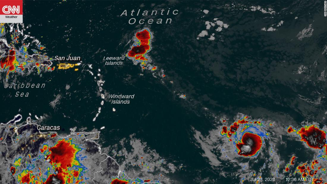 Tropical Storm Gonzalo expected to become season's first hurricane as a new tropical depression forms in Gulf of Mexico
