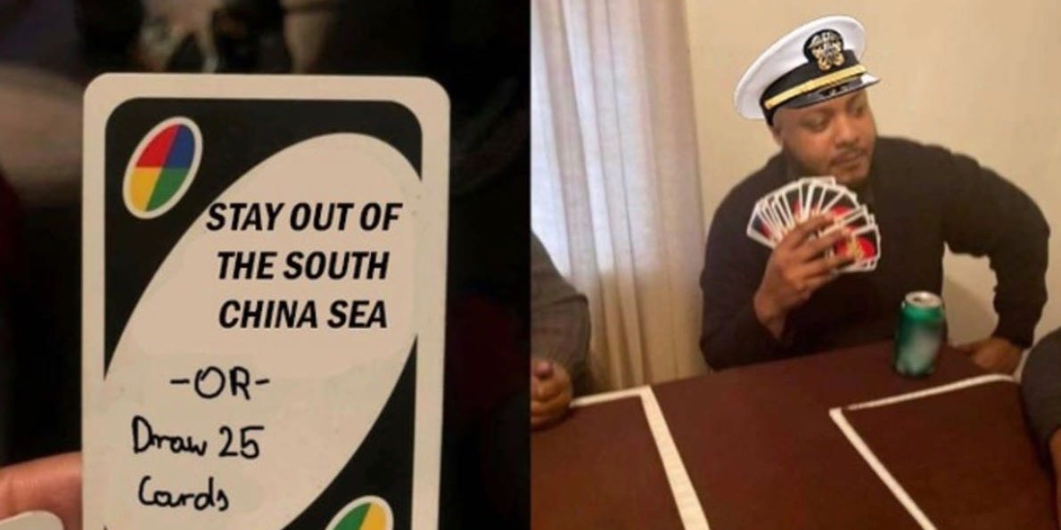 US Navy makes South China Sea memes as it challenges China