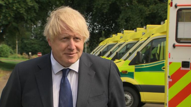 Prime Minister Boris Johnson has defended the A-level results announced in England as &#39;robust and reliable&#39;