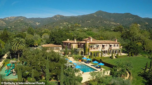 The documentary release comes  after it emerged the Duke and Duchess have snapped up a $14.7million home in Santa Barbara, California (seen above)
