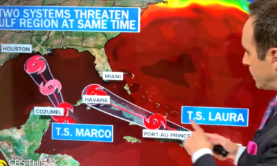 2 tropical storms threatening the Gulf Coast could make history