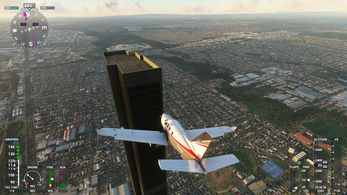 A typo created a 212-story monolith in ‘Microsoft Flight Simulator’