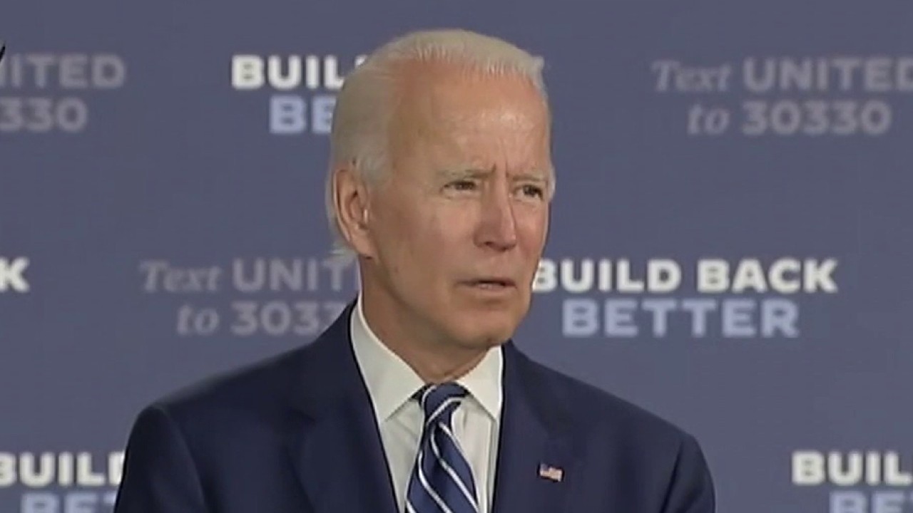 Biden quips to Fox News he decided on VP, campaign says it's a joke