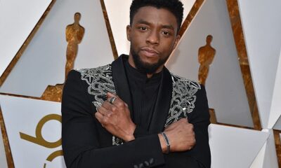 RIP: Chadwick Boseman fans are mourning the actor's tragic death, which was announced Friday, following his battle with colon cancer (pictured in March, 2018)
