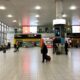 An eerily quiet Gatwick airport