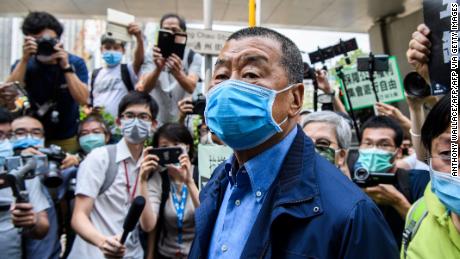 Hong Kong pro-democracy media tycoon Jimmy Lai arrested under new national security law