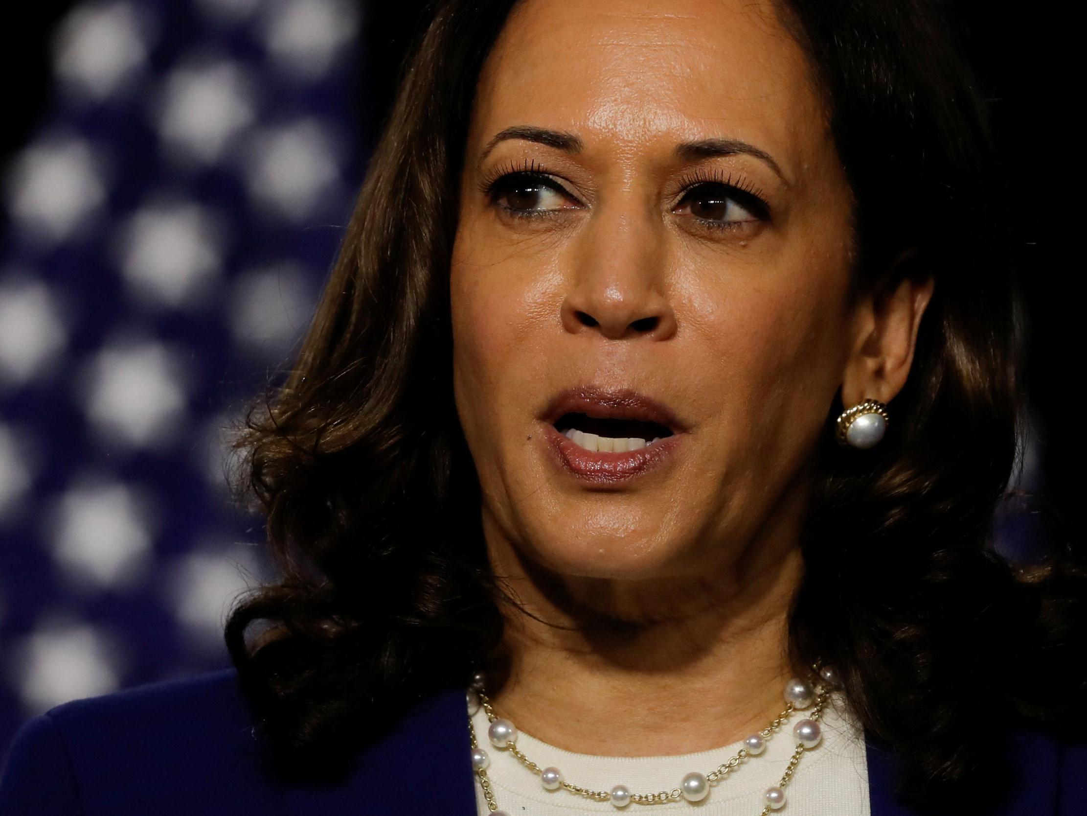 Kamala Harris responds after Trump promotes racist birther conspiracy: 'They're going to engage in lies'