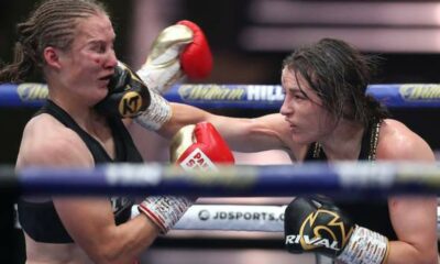 Katie Taylor beats Delfine Persoon to retain undisputed world lightweight titles