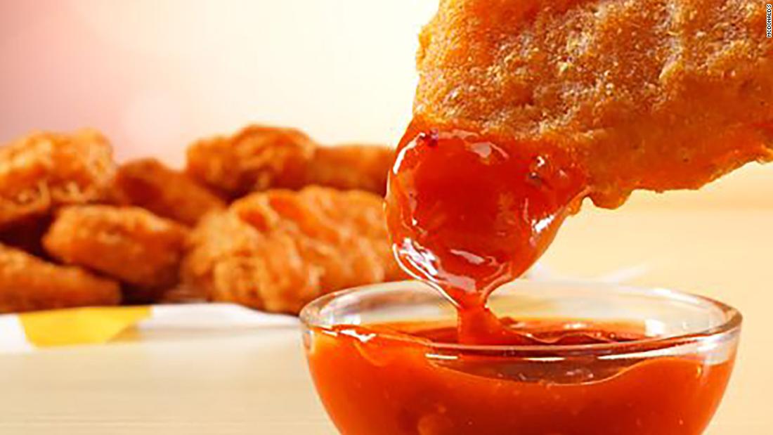 McDonald's launches first new Chicken McNuggets flavor in nearly 40 years.