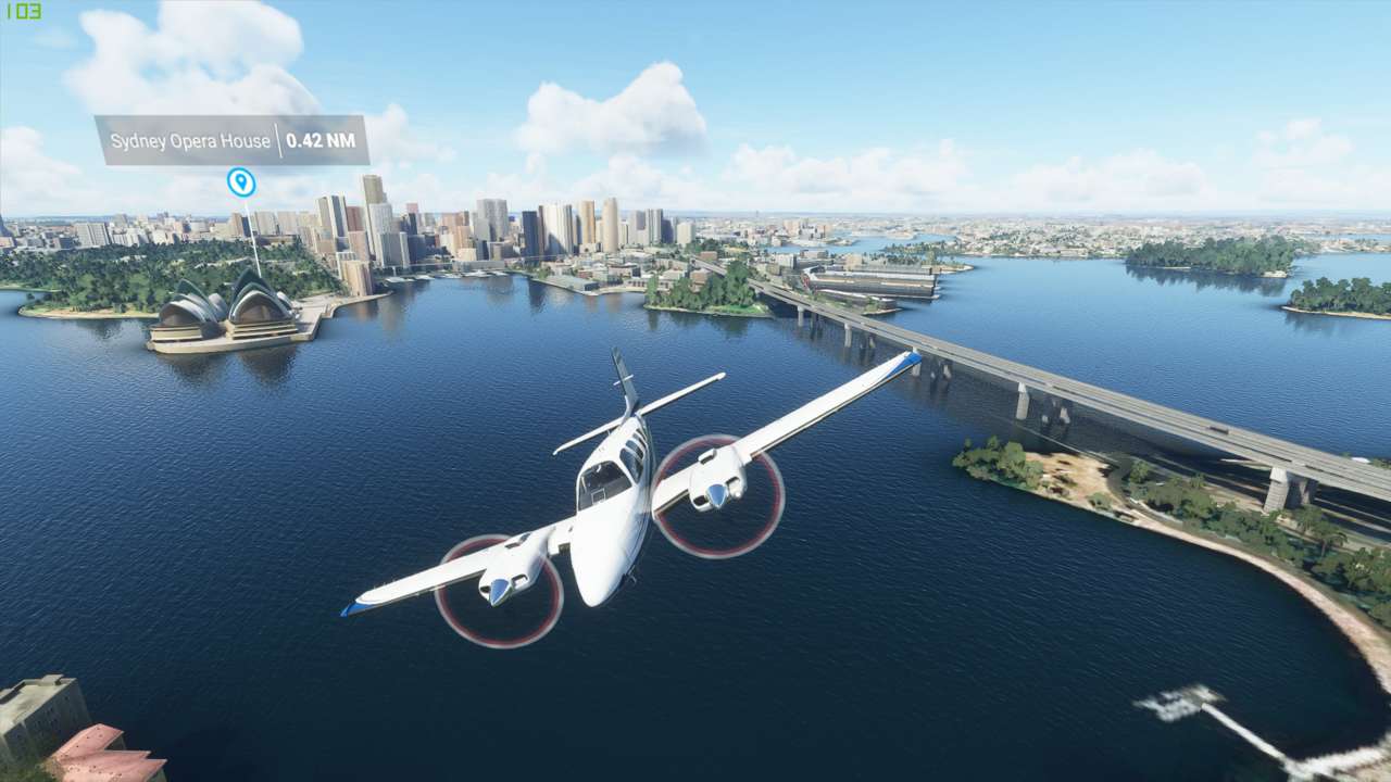 Microsoft Flight Simulator Includes Some Unusual Sights