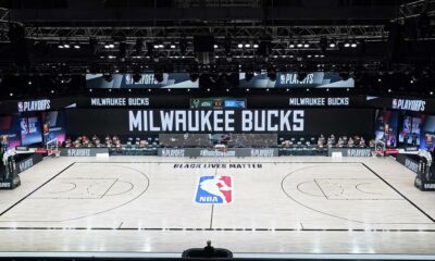 NBA delays playoff games after Milwaukee Bucks don't take floor in apparent protest of Jacob Blake shooting