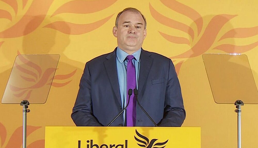 Sir Ed Davey wins Liberal Democrat leadership race